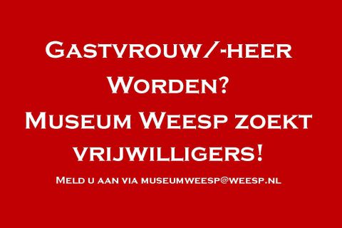 Informatieavond voor vrijwilligers op 12 september 2017